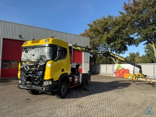 Scania R 2021 - NGS R650 V8 / ENGINE RUNNING / RETARDER / !!ONLY:359358 KM!! / 2X BIG AXLE / FULL-STEEL / HYDRAULICS / LEATHER / AUTOMATIC / EURO-6 / 2021 te koop