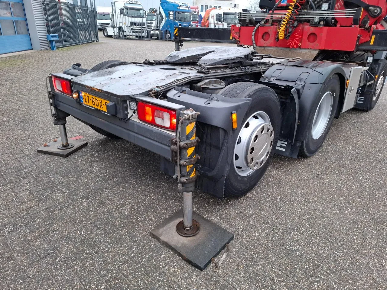 DAF 85 2013 - CF85-460 / DEB / NL TRUCK / CRANE HMF 2620-K4 / REMOTE / ROTOR / AUTOMATIC / EURO-6 / 2013 zdjęcie 11