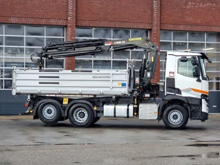 Renault C 2022 - 440 - 6x2*4 - HIAB X Pro 232 Crane - Meiler 3 seite kipper/Tipper - Retarder - Steering axle imagem 10