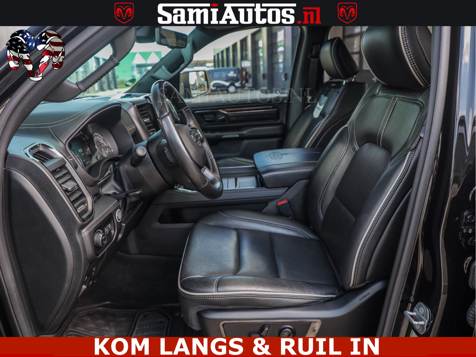 Dodge Ram Pick-Up 2023 - COBRA HULK PACK | 5.7 V8 402 PK | LIMITED EDITION | HUD | LUCHTVERING | BOM VOL | zdjęcie 51