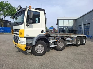 DAF CF 85.410 2013 - / 8X4 / BIG AXLE / FULL STEEL / NL TRUCK / HTS CABLE SYSTEM 32 TON / AIRCO / AUTOMATIC / EURO-5 / 2013 afbeelding 2
