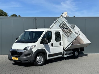 Citroën Jumper 2016 - 35 2.2 HDI 150 PK L4 / 3 ZIJDIG KIPPER / 7-PERS DUBBELE CABINE / AIRCO / 1e EIG. / 3 TONS TREKHAAK / CAMERA / NAVI zdjecie 2