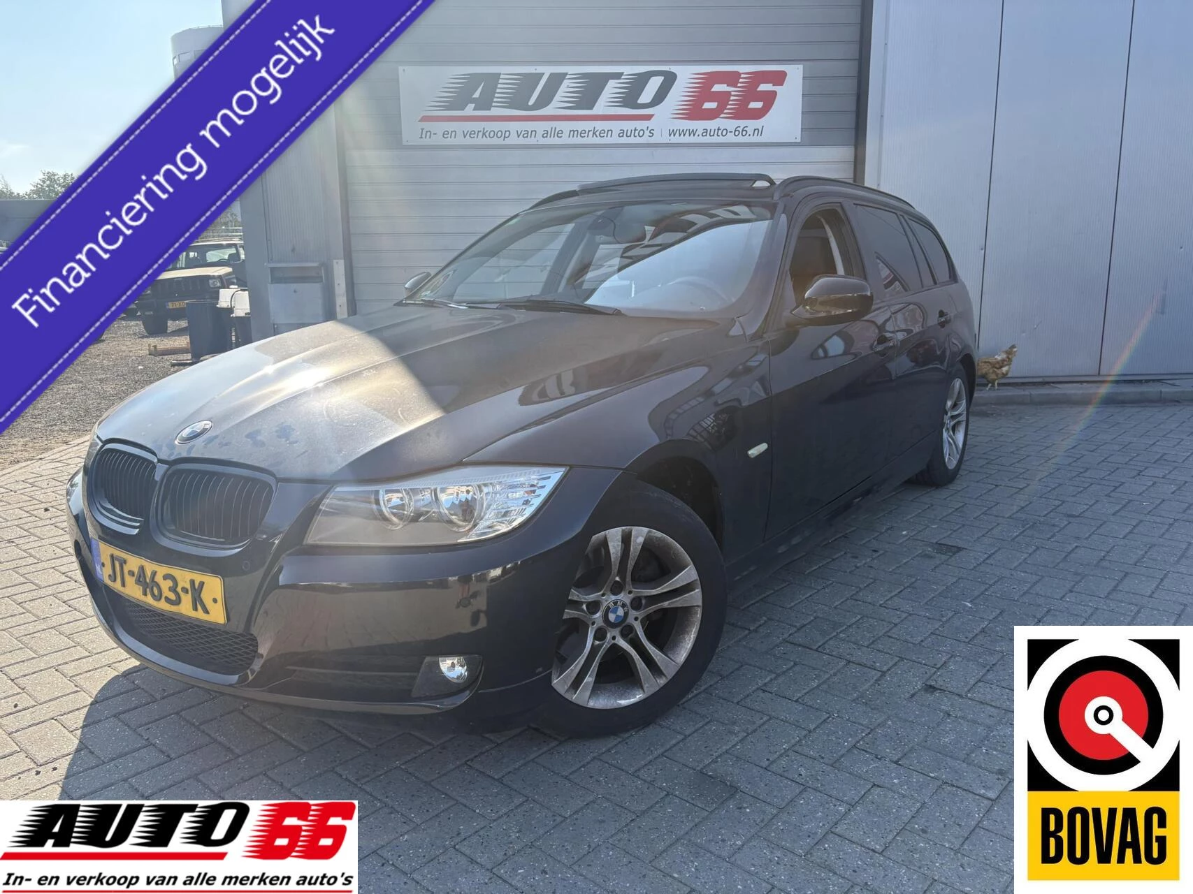 BMW 3 Series 2010 - Touring 320i High Executive auto loop op 3 cilinder. Bild 1