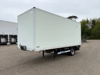 VF minitrailer N/A 2009 - be oplegger 6.6 ton gesloten laadklep 1000 kg obrazek 2