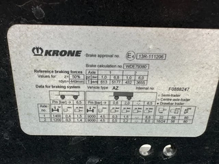 Krone N/A 2019 - AZ18 MAXI / 2-axle drawbar trailer / BDF / NL-trailer / 4x available obrazek 21