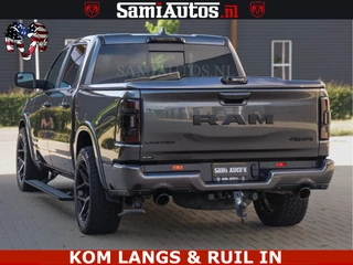 Dodge Ram Pick-Up 2023 - LIMITED NIGHT 5.7 V8 402PK | HUD | 4PL WHEELS | LUCHTVERING |OPEN UILAAT KLEP | BOM VOL | GRANITE CRYSTAL | DC | obrazek 39
