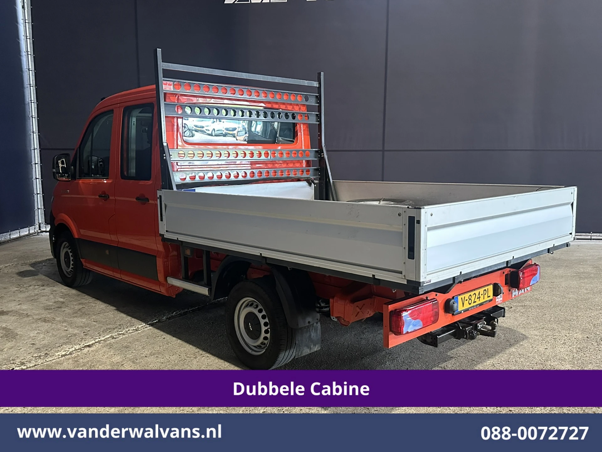 MAN TGE 2018 - 2.0 177pk Pick Up Dubbele Cabine 3500kg Trekhaak Open Laadbak Euro6 Airco | 6-Zits | Camera | Navigatie | Apple Carplay afbeelding 12