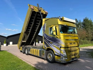 Volvo FH 2013 - 520 multitransporter kipper / tipper full options afbeelding 2