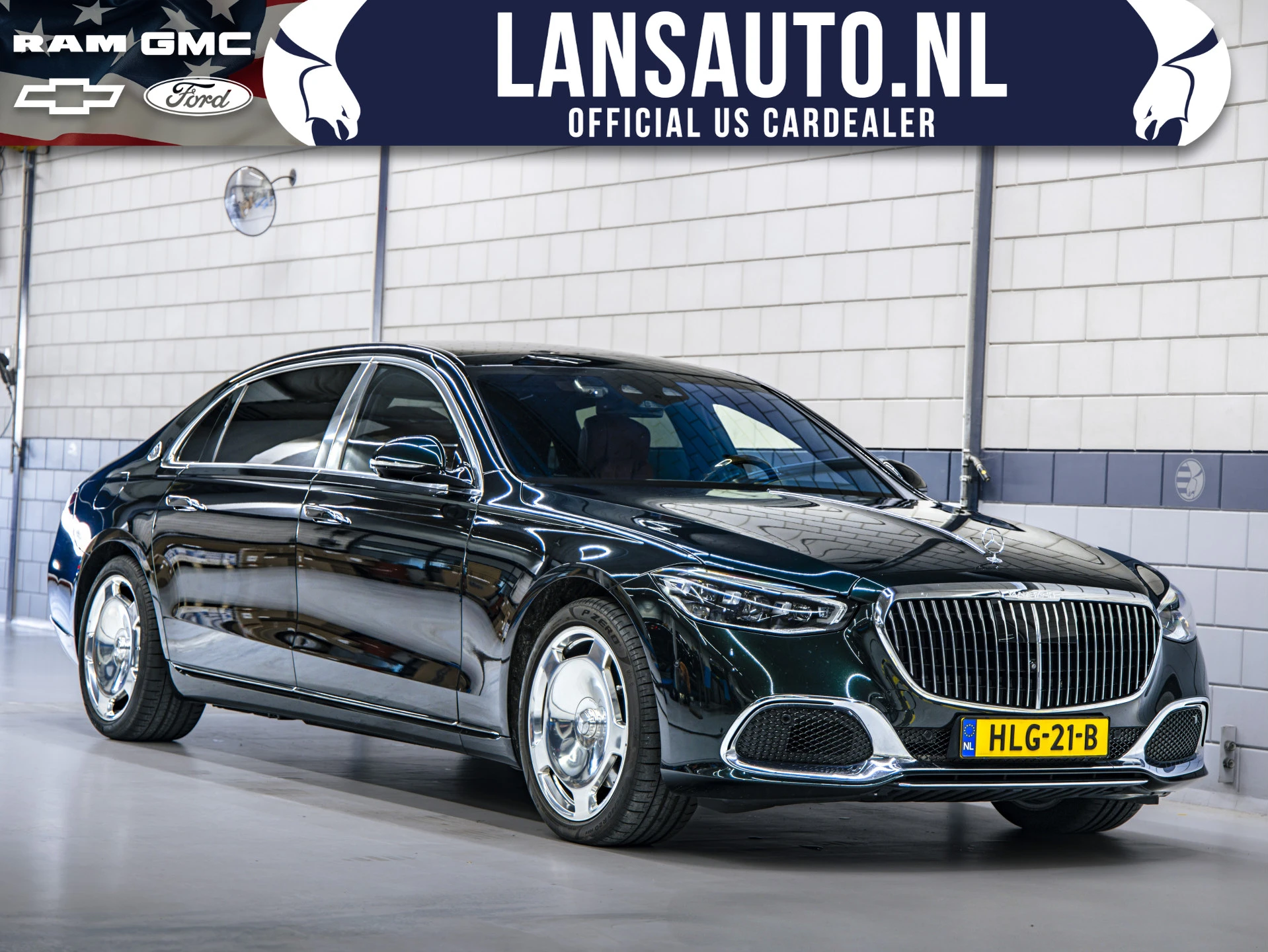 Mercedes-Benz S-Klasse 2022 - 580 4MATIC Maybach | Emerald Green afbeelding 1