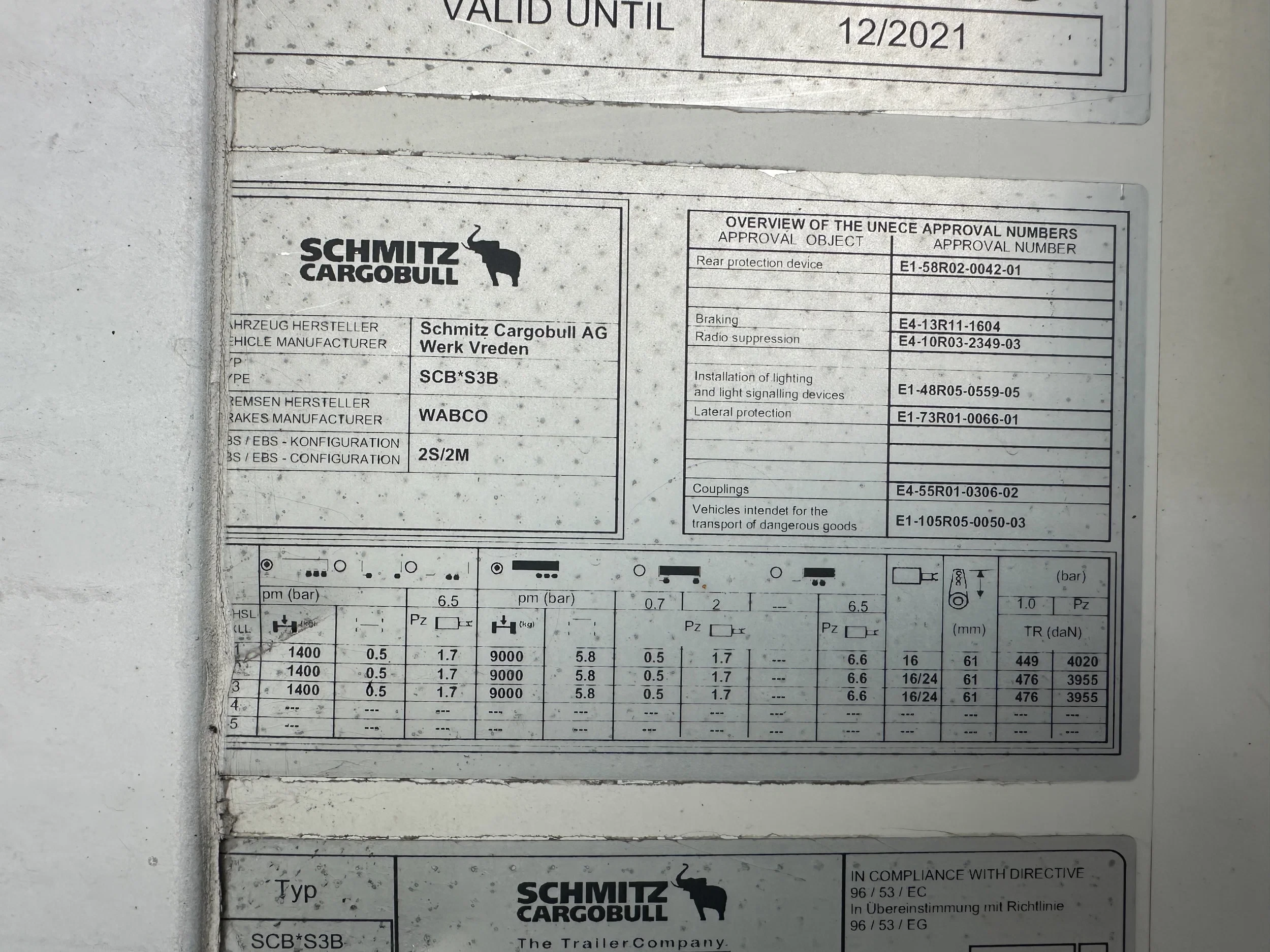 Schmitz Cargobull 2016 - SKO 24/L CARRIER VECTOR 1550 D/E / DISCBRAKES / PALLETBOX / 265cm inside height imagen 35