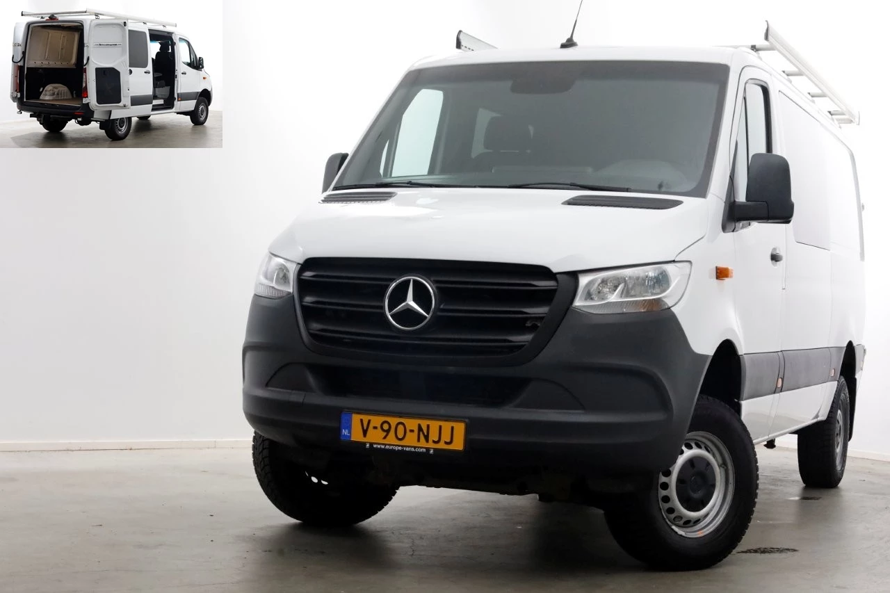 Mercedes-Benz Sprinter 2021 - 316 CDI 163pk 7G Automaat L2H1 D.C. 4x4 ZG3 Airco/Navi/Camera 12-2021 afbeelding 1