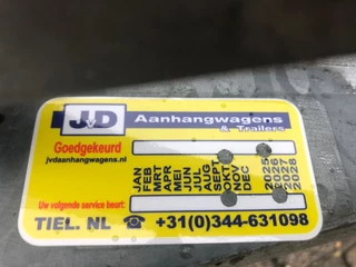 Anssems N/A 1990 - AS2000VV Tandem as Aanhangwagen Open, WF-68-FH obrazek 7