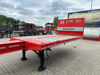 KAESSBOHRER N/A 2026 - new and unused Heavy-Duty flatbed / 690cm extendable / steering axle / lift axle / twistlocks / timberstakes / NL-trailer / APK: 04-2027 imagem 32