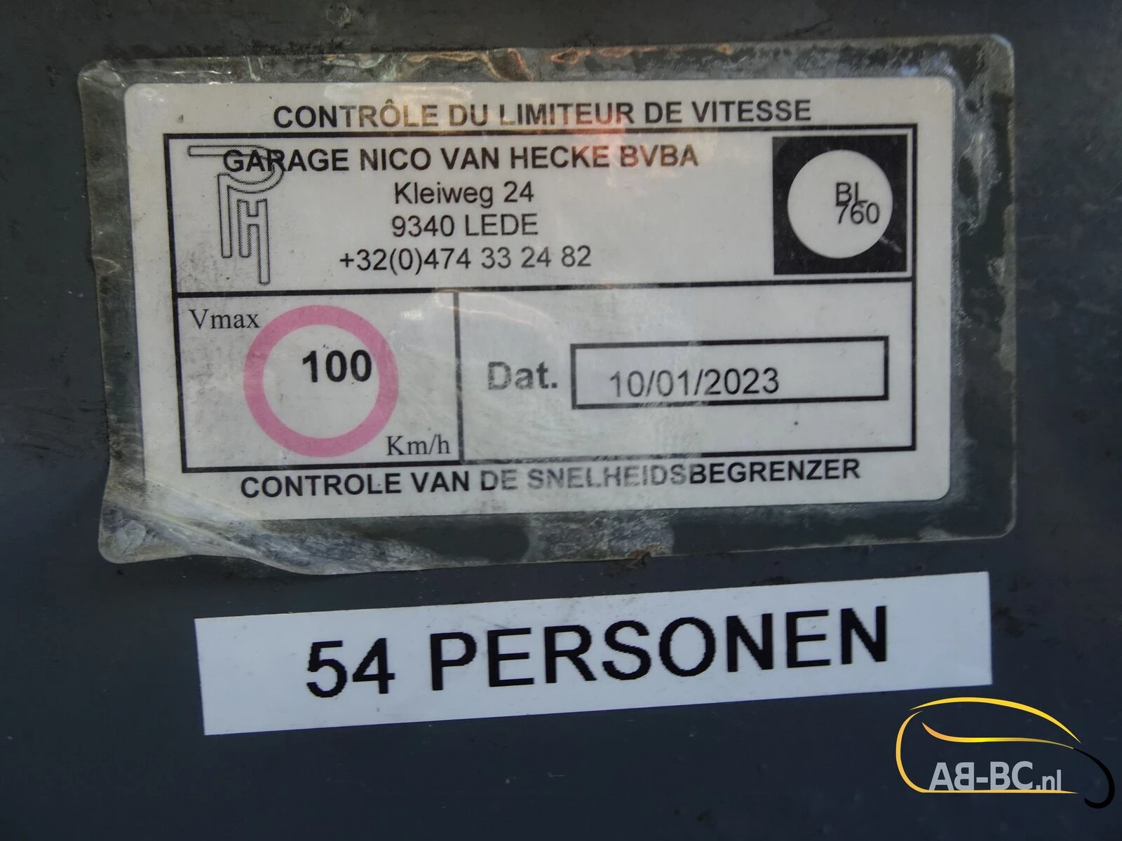 VDL Jonckheere SBR4005 - 59 Seats EURO 5 2011 afbeelding 28