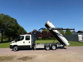 Iveco Daily 2016 - 50 17+ clixtar Kipper met kraan C1E RIJBEWIJS obrazek 2