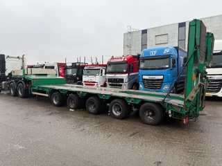 Goldhofer N/A 2009 - STZ-H5,5 ACLE, 3 AXLE FORCED STEERING, DOUBLE HYDRAULIC RAMPS, TUV TILL 11-11-2026 immagine 2