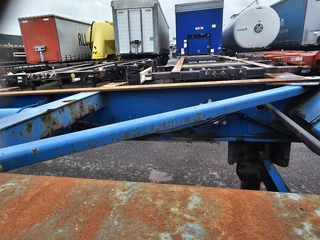 Van Hool 3B2018- 40 FOOT 2 X 20 FOOT CONTAINER CHASSIS, MB DISC. TUV APK 07-11-2026 2007 - N/A zdjecie 12