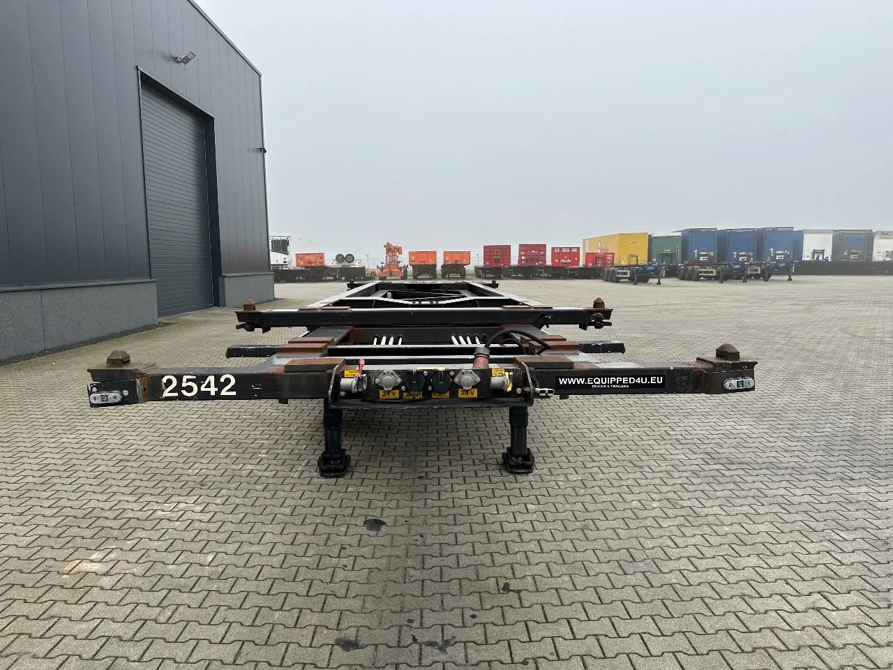 Van Hool 2005 - 20FT Tipping-chassis, ADR (EX/II, EX/III, FL, AT), SAF, 2 liftaxles obrázek 15