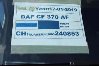 DAF CF 370 FA 2019 - N/A immagine 28
