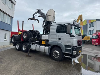 MAN TGS 2012 - 33.480 6X4 + HIAB 251S.82 + TRAILER 2 AXLE KRAEMER image 4
