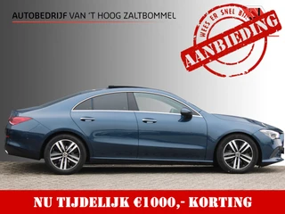 Mercedes-Benz CLA 2020 - 180 AUT7 Luxury Line PANORAMADAK LEDER MEMORY KEY-LESS GO MULTIBEAM SFEER NL AUTO in vendita