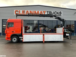 DAF FAT 105 XF 460 6x4 Manual Full Steel Hiab 16 Tonmeter laadkraan 2007 - N/A image 2