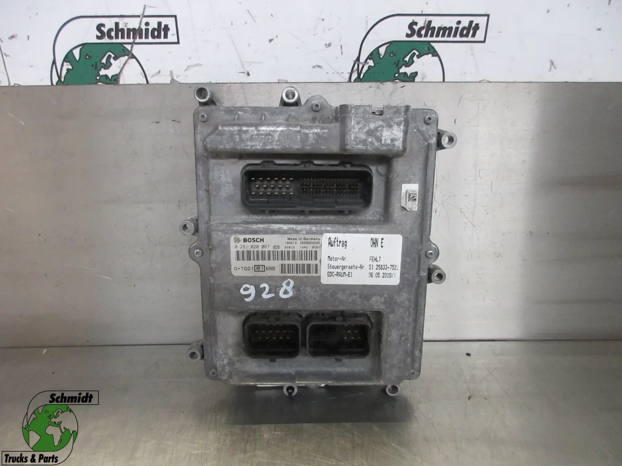 MAN - 51.25833-7521 // 51.25833-7390 // BOSCH 0 281 020 067 MAN EURO 5 afbeelding 1