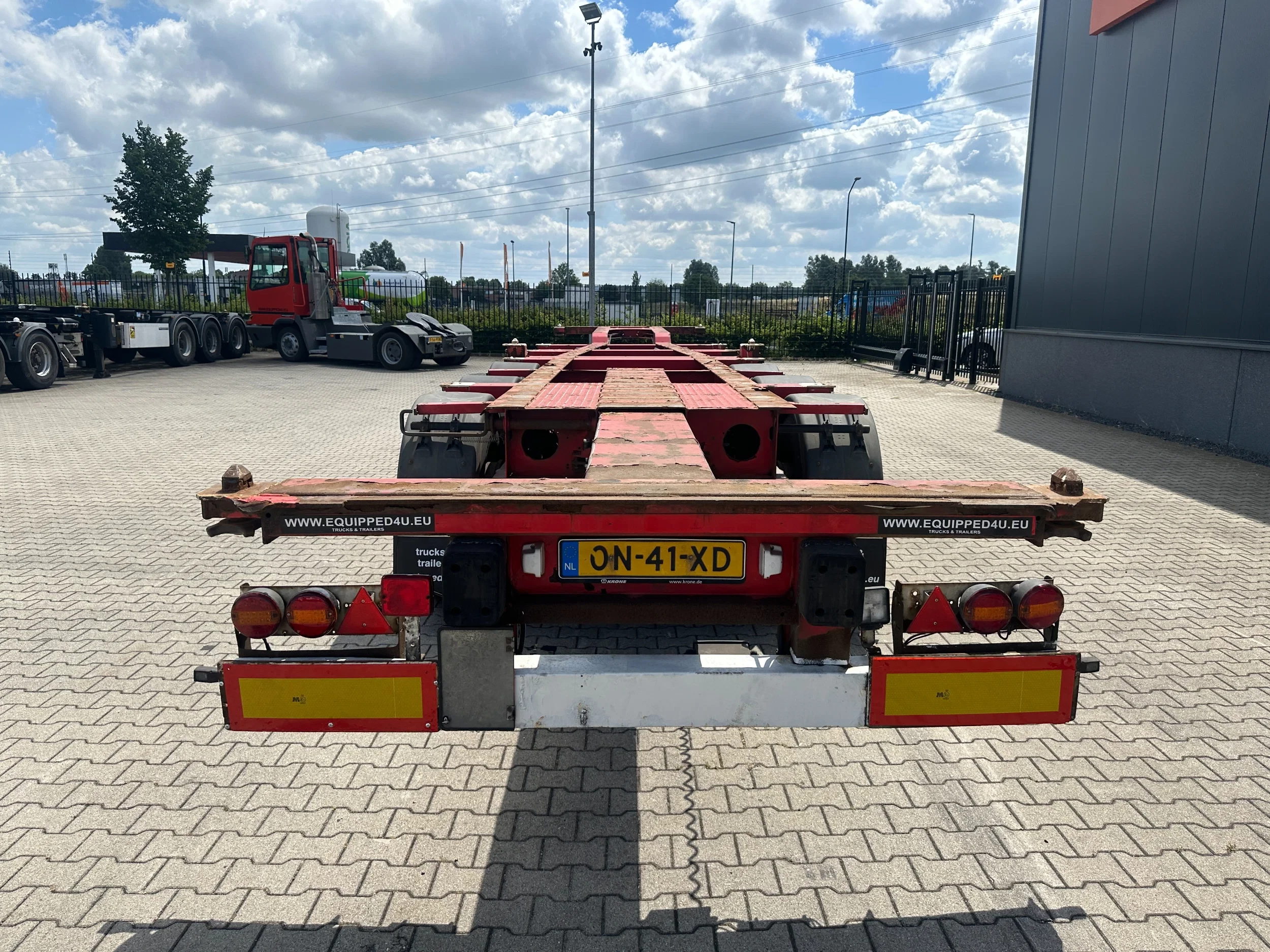 Krone 2015 - 40FT HIGH CUBE / BPW / DRUMBRAKES / NL-CHASSIS afbeelding 7