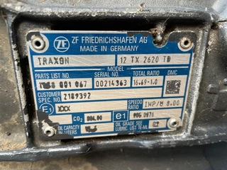 DAF N/A 2022 - 2189392 ZF TRAXON 12TX2620 TD 16,69-1,0 image 3