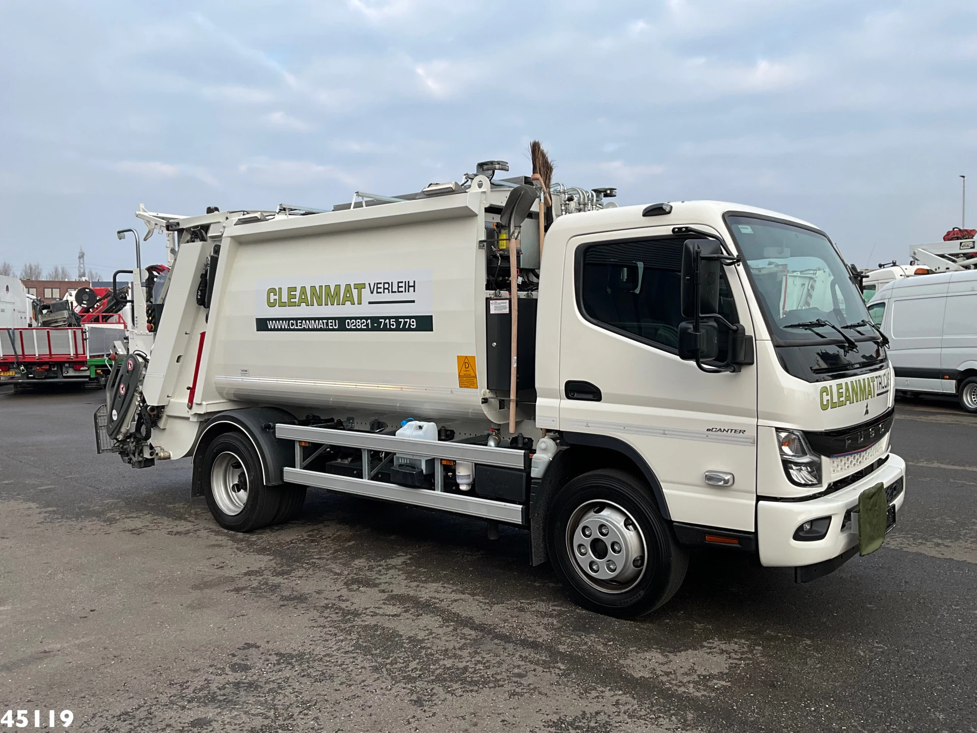 FUSO eCanter 9C18 M-Batt Zoeller 7m³ 100% Elektrisch 2025 Bild 2