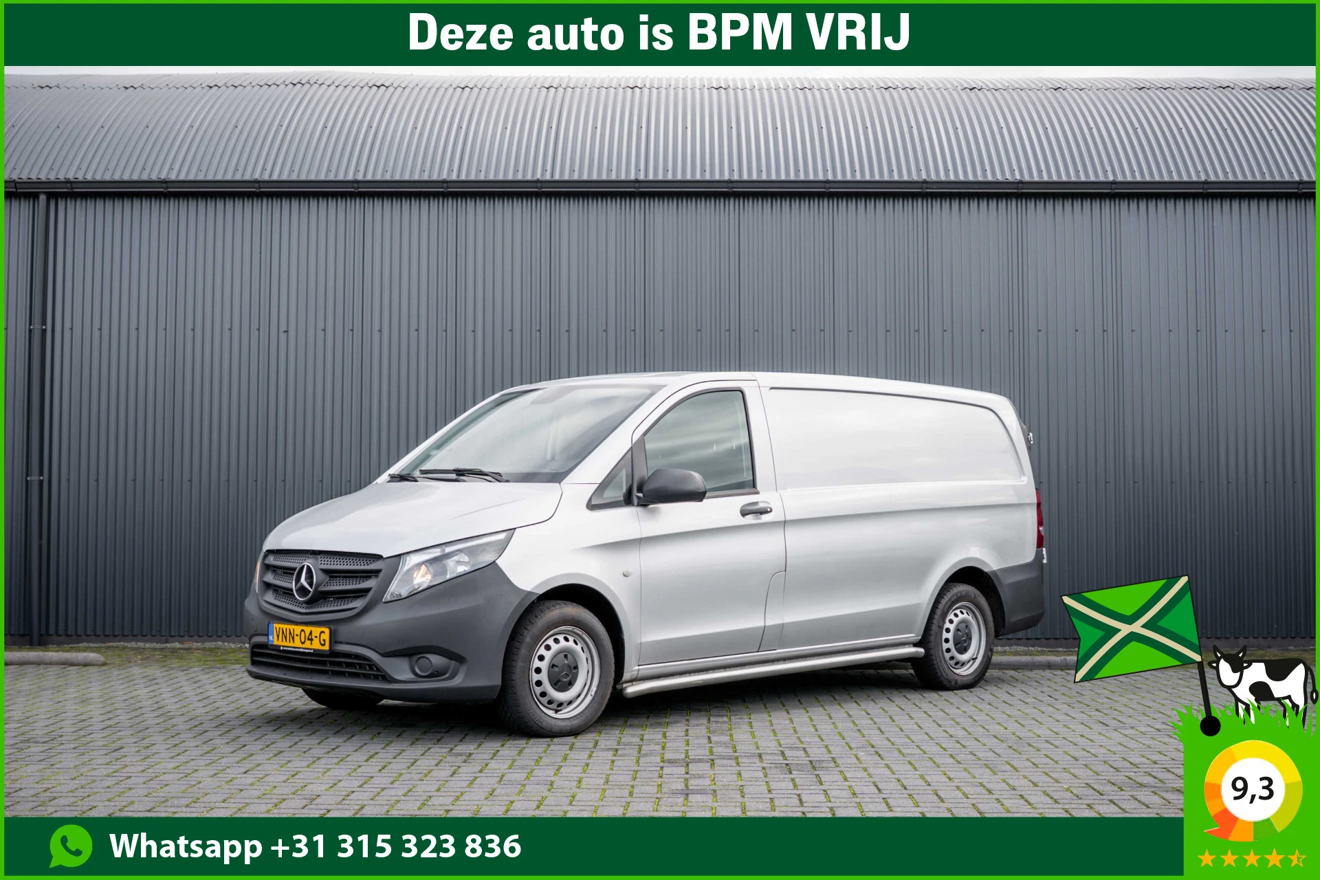 Mercedes-Benz Vito 2022 - 114 CDI L2H1 | Automaat | 3-Zits | Camera | Carplay | Cruise | Airco image 1