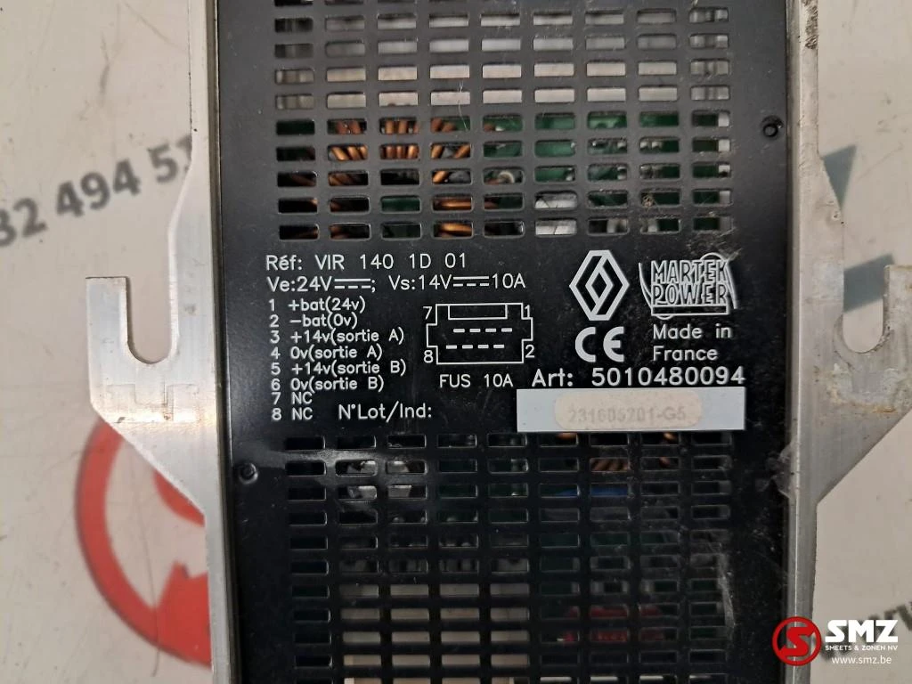 Renault 2004 - Occ Ecu omvormer Renault afbeelding 4