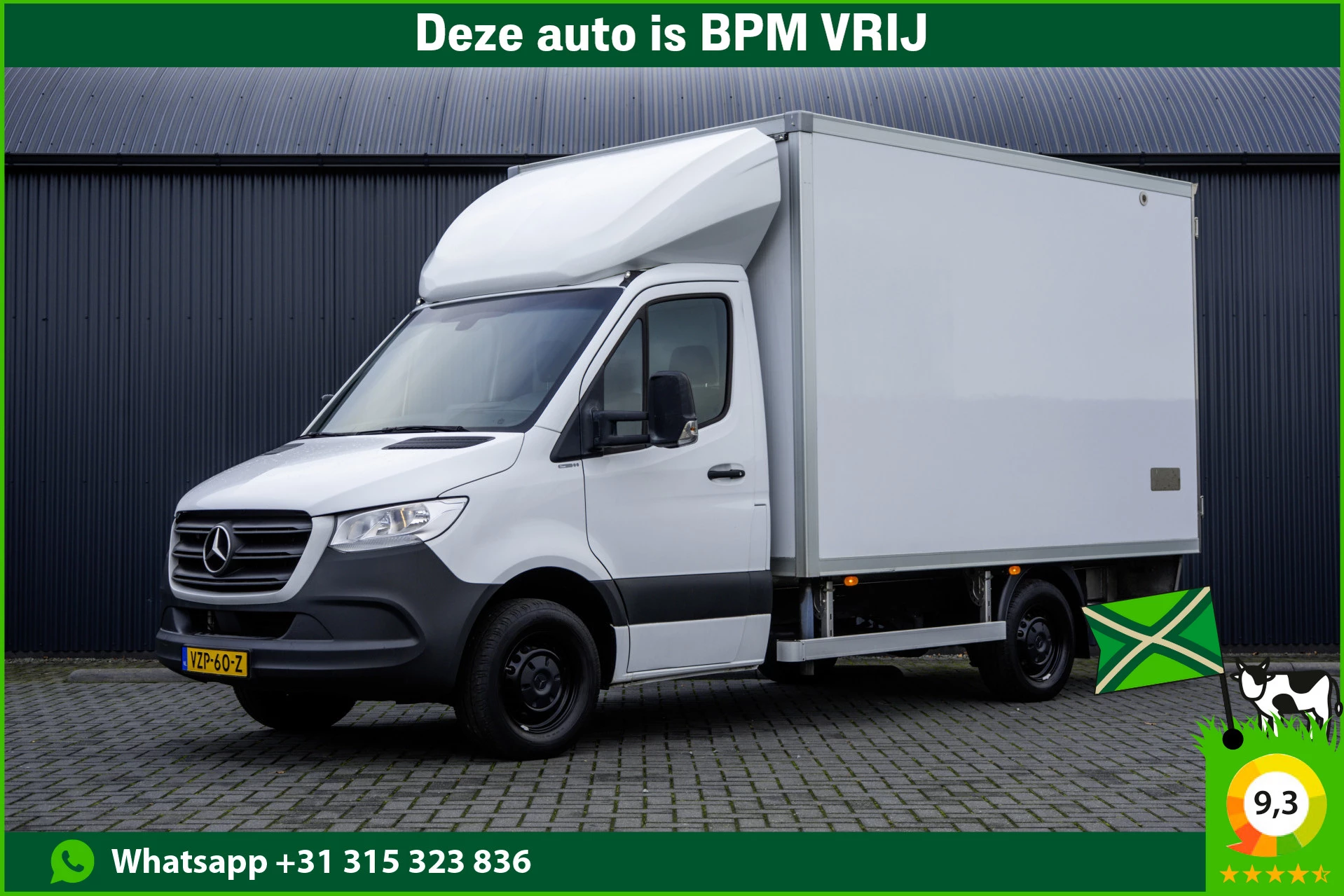 Mercedes-Benz Sprinter 2023 - 315 CDI | Koelwagen | Zijdeur | 150PK | Cruise | Airco zdjęcie 1