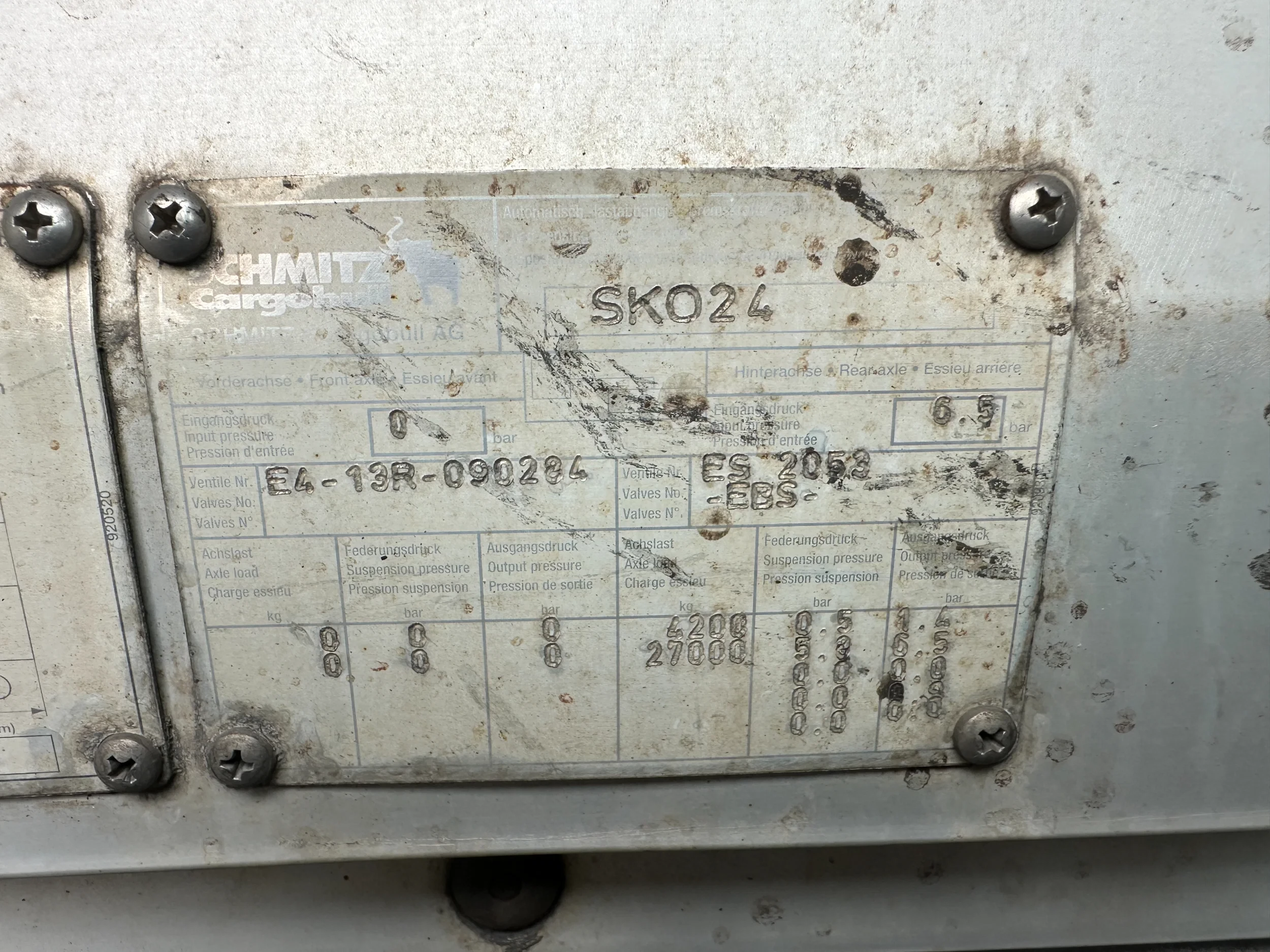 Schmitz Cargobull 2005 - SKO24 / SAF DISC / 2x LIFTAXLE / GALVANIZED / NL-TRAILER obrázek 34