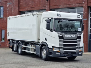 Scania R 2017 - R500 NGS 6x2 - Food tipper 4 compartments - Loadlift - Compressor - Retarder - Full air obrazek 4