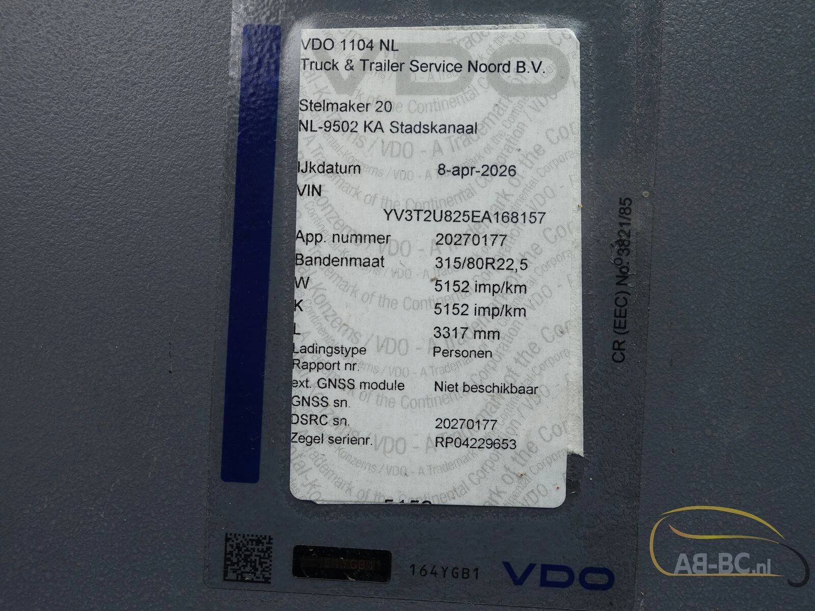 Volvo 9700 2014 afbeelding 56