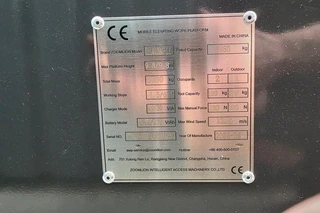 Zoomlion 2024 - ZS1012AC-LI Unused, Valid Inspection, Electric, 11 obrázek 3 náhled