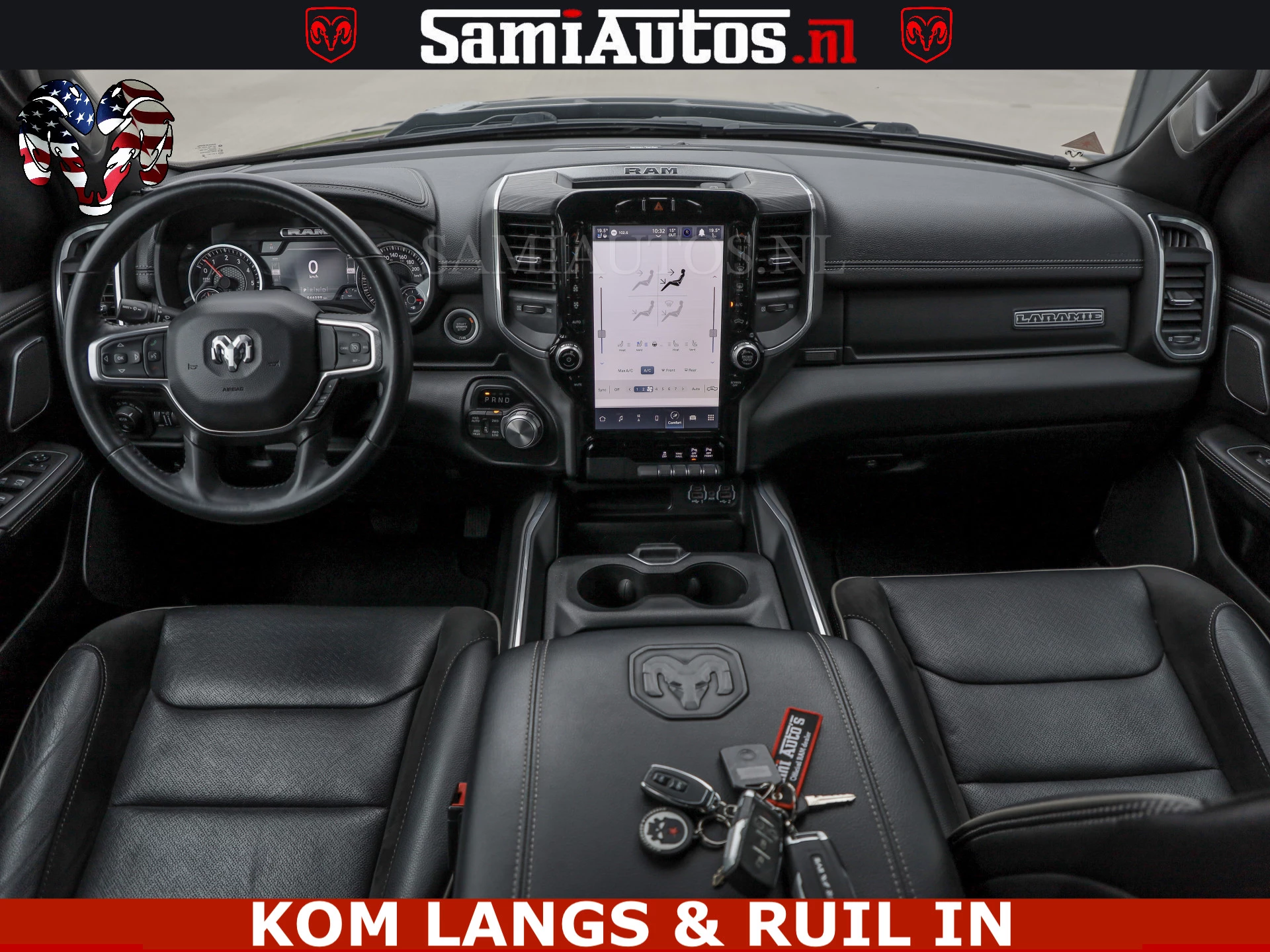 Dodge Ram Pick-Up 2023 - DE DONDER | 5.7 V8 HEMI | BRONZE BREDE WIELEN | WIDE BODY | OPEN UITLAAT KLEP | ZEER DIK | image 19