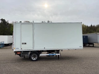 VF minitrailer N/A 2009 - be oplegger 6.6 ton gesloten laadklep 1000 kg obrazek 3