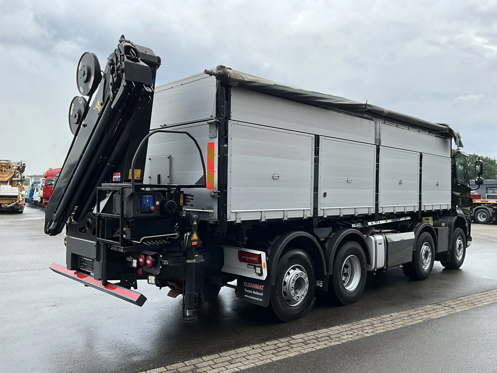 DAF FAX CF 480 Euro 6 HMF 21 Tonmeter laadkraan 2018 afbeelding 7