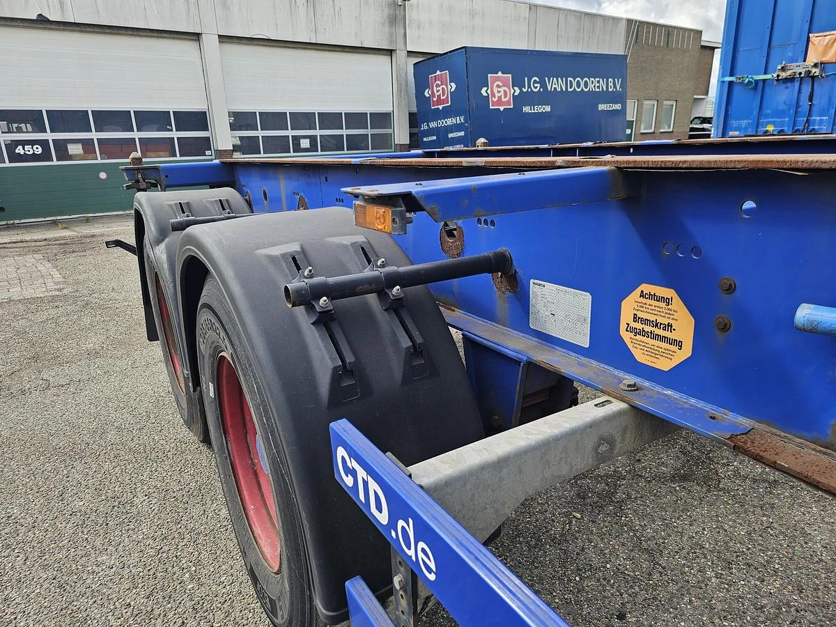 Krone F.ATL 20-BPW DRUM-STEEL SPRINGS. 2010 zdjęcie 12
