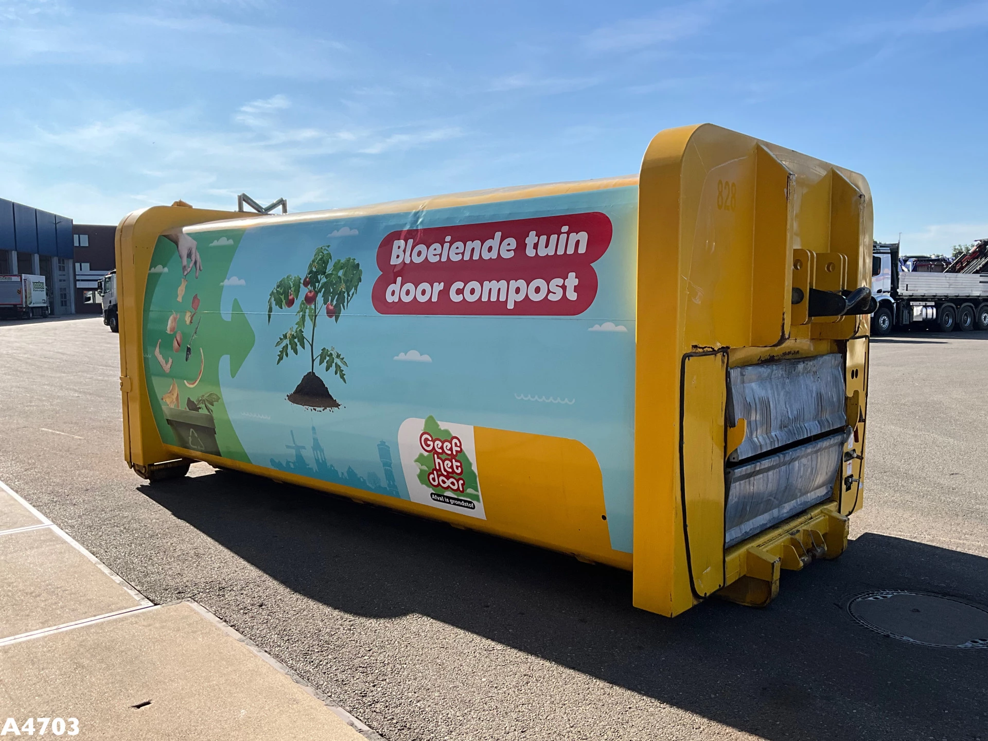 Translift 20m³ zijlader container 2013 afbeelding 5