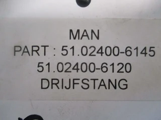 MAN - 51.02400-6145 // 6145 drijf stang euro 6 afbeelding 2 miniatuur