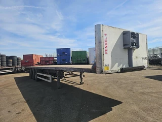 Fruehauf T39V04ZXX |FLATBED | FREUHAUF  AXLES. 2008 - N/A изображение 1