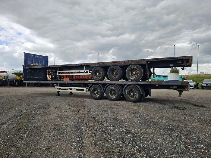 Pacton 3 AXLE FLATBED TRAILER BPW DRUM 2004 zdjęcie 5