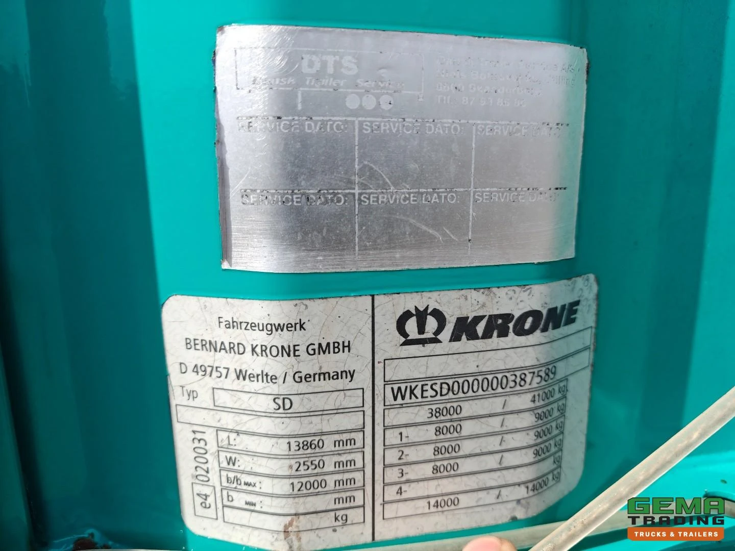 Krone SD 2007 zdjęcie 23