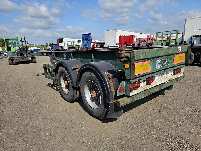 FLANDRIA 2 AXLE 20 FT CHASSIS STEEL SUSPENSION ROR DRUM 1996 image 12