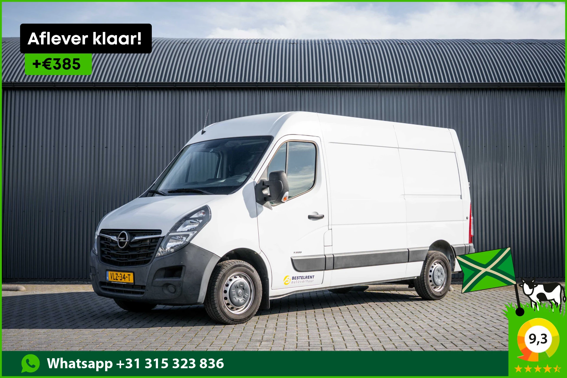 Opel Movano 2021 - 2.3 CDTI FWD L2H2 | 3-Zits | Cruise | Airco afbeelding 1