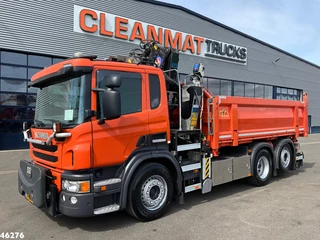 Scania P 2013 - 320 HMF 14 Tonmeter Z-kraan Just 173.443 km! image 4