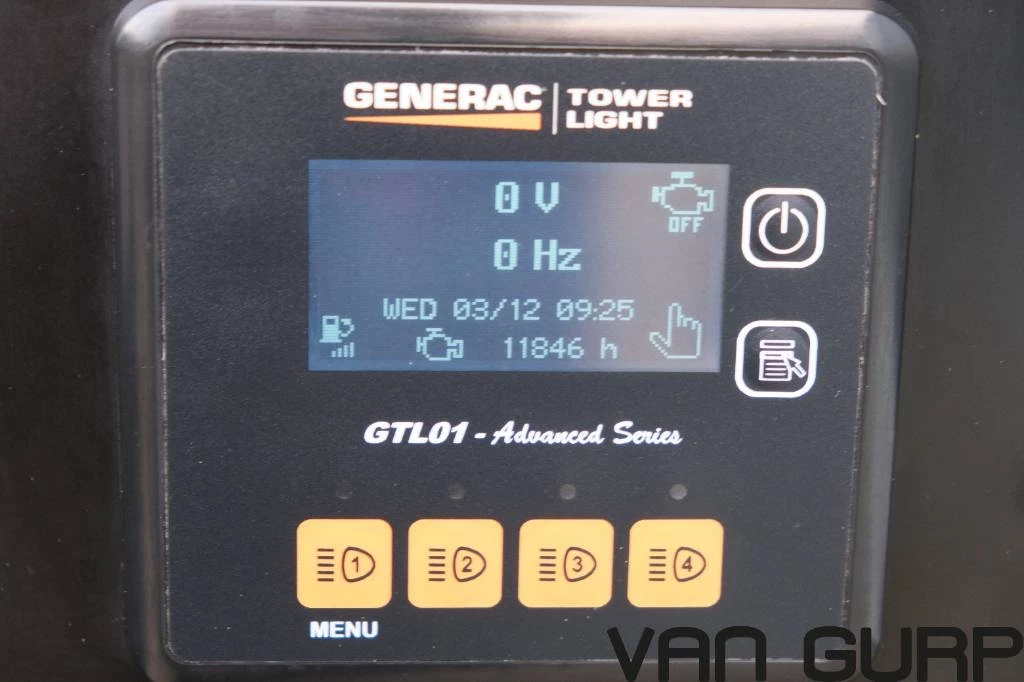 Generac 2019 - V20 4x320W lichtmast light tower afbeelding 19